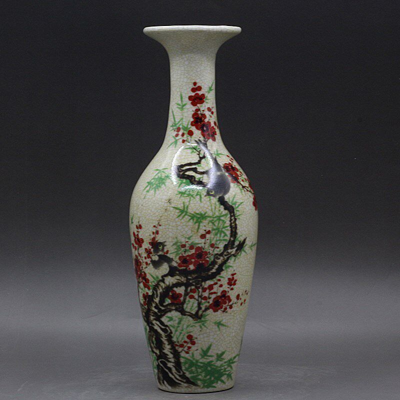Vintage Collectible Bottles - Jarrón de Cerámica Antiguo de Jingdezhen,