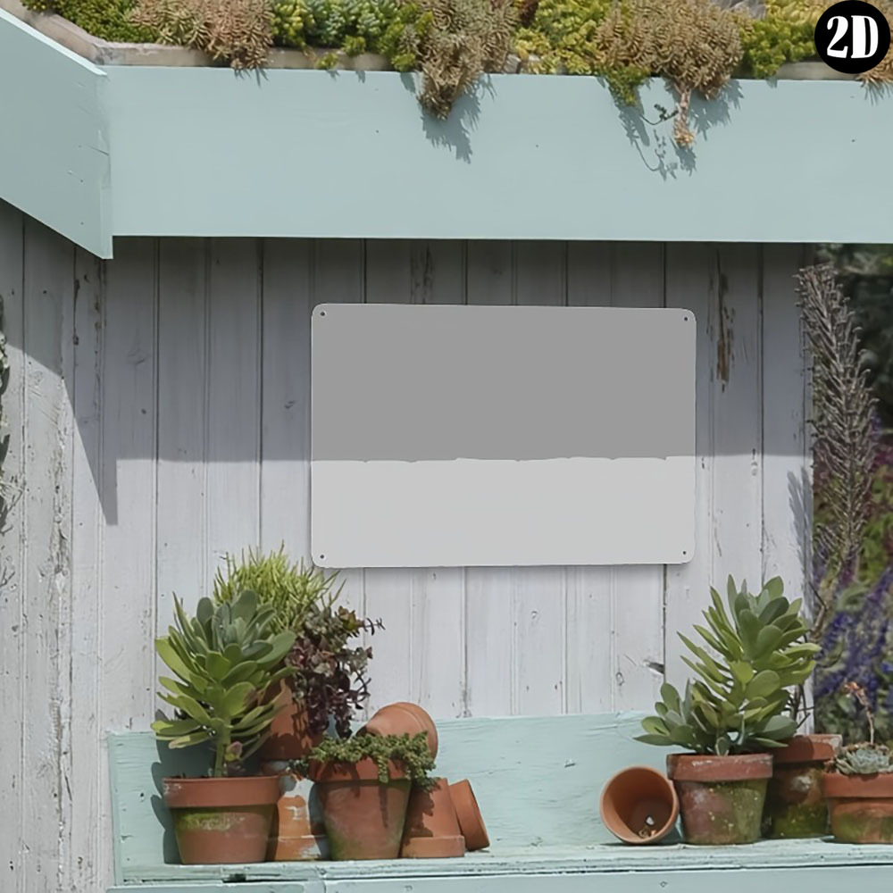 Letrero metálico rectangular v - Vintage Collectible Plates reseña y precio