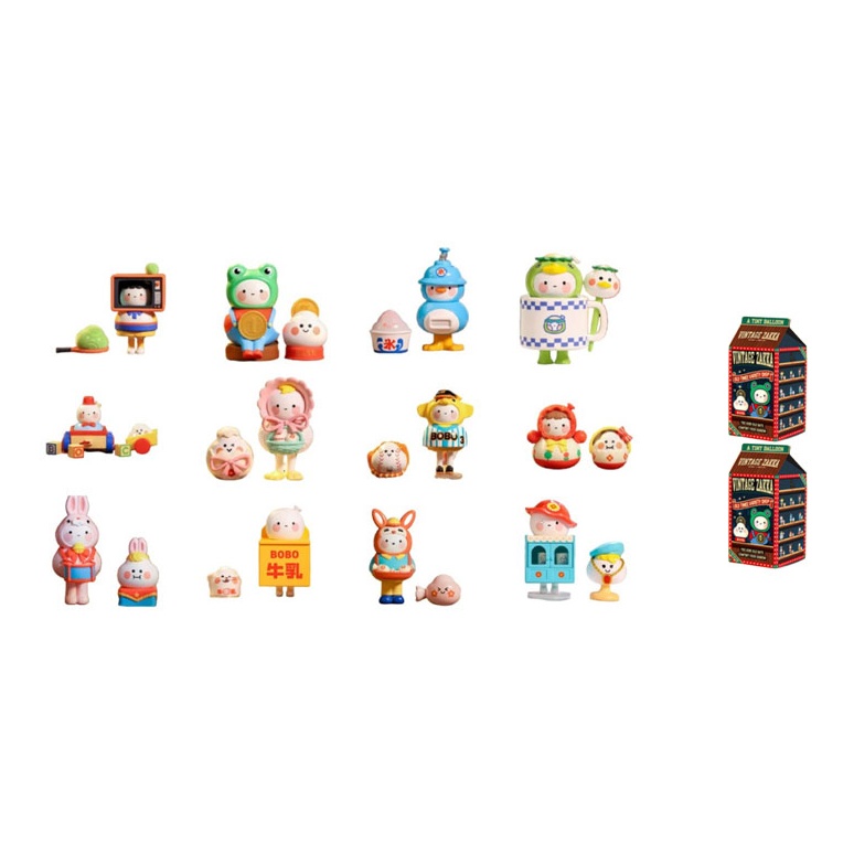 POP MART Bobo&Coco Colección V - Vintage Collectibles Store reseña y precio