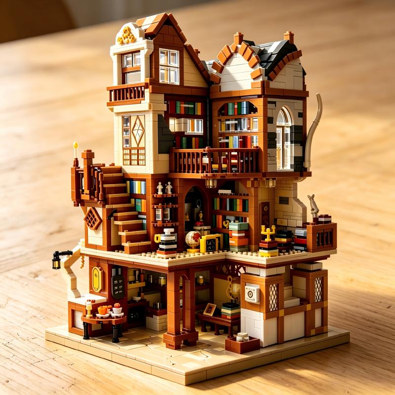 Modelo de casa de ladrillos es - Vintage Collectible Books reseña y precio