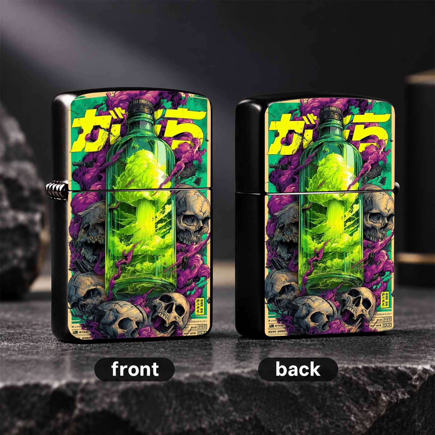 Encendedor retro de estilo cib - Vintage Collectible Bottles reseña y precio