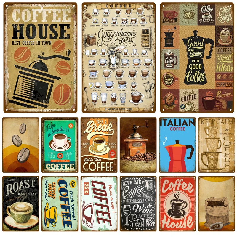 Letrero metálico decorativo de - Vintage Collectible Plates reseña y precio