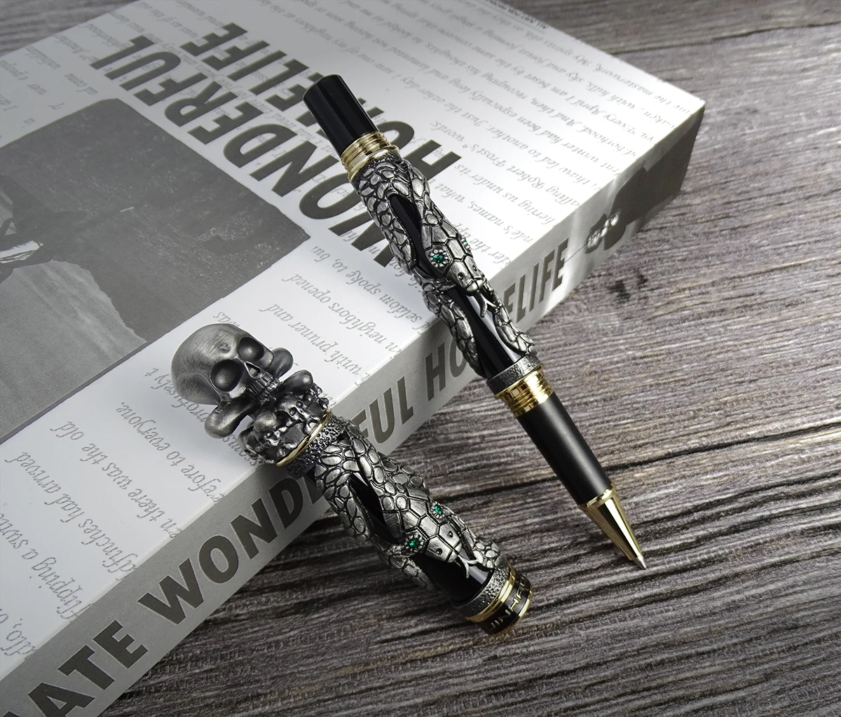 Jinhao-pluma de Metal Vintage  - Vintage Collectible Pens reseña y precio