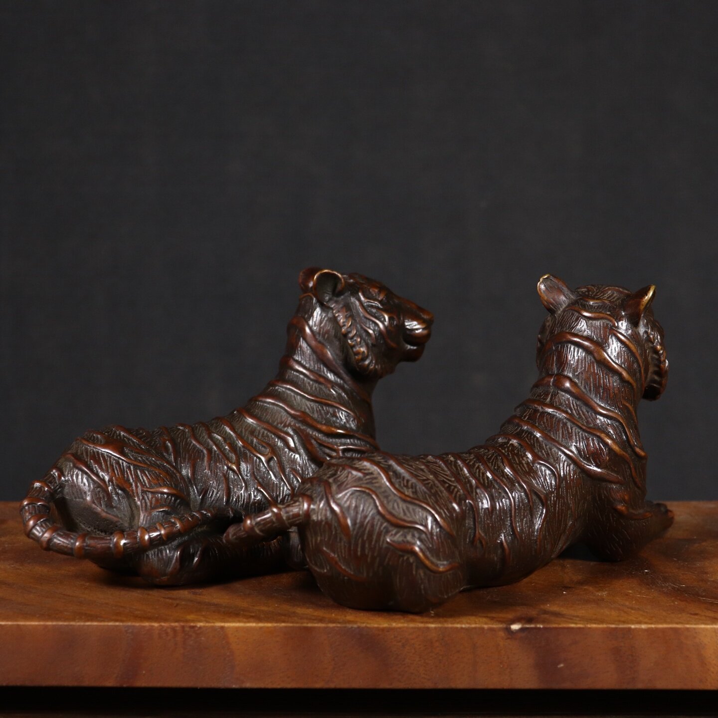 Estatua de Tigre de Cobre Vint - Vintage Collectibles Store reseña y precio